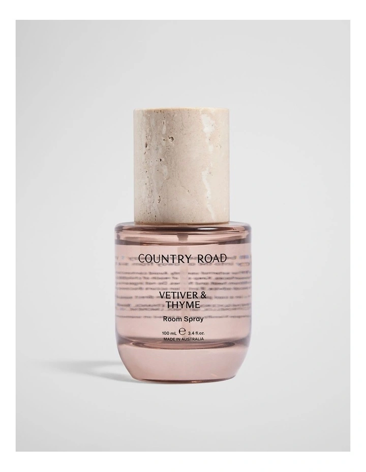 Australian Made Vetiver & Thyme Room Spray 100ml in Vetiver And Thyme image 1