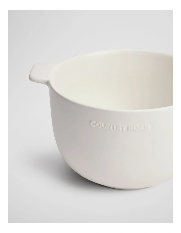 Demm Small Mixing Bowl in Snow image 3