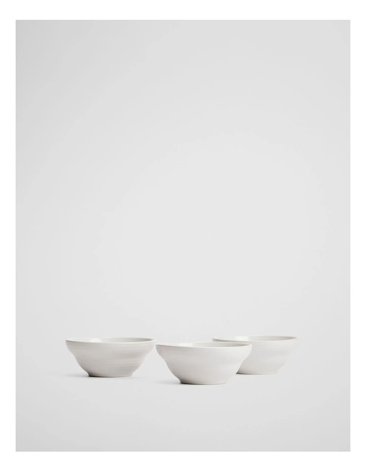 Lia Dip Bowl Set in Snow image 1