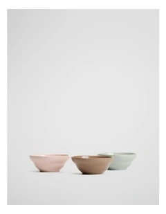 Lia Dip Bowl Set in Multi