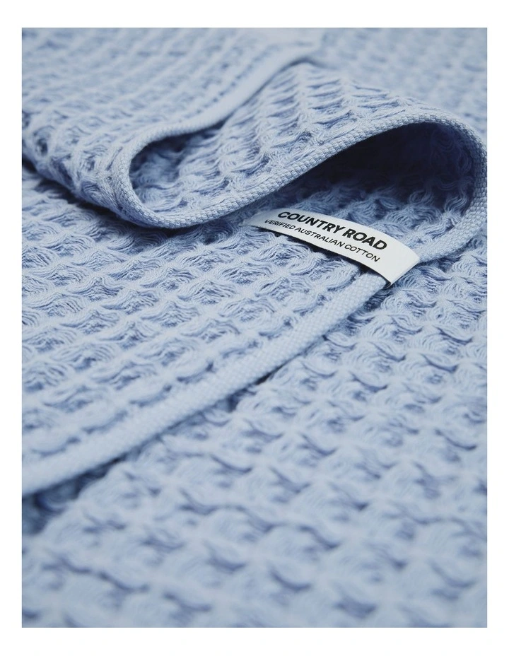 Meeka Verified Australian Cotton Tea Towel Pack Of 2 in Deep Lake image 3