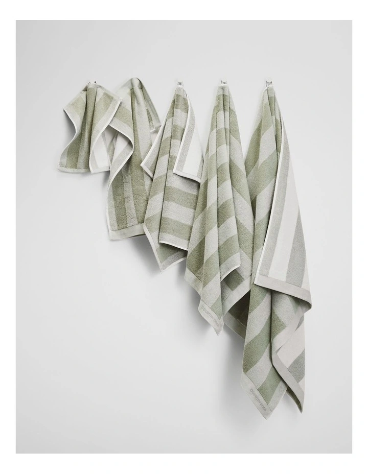 Eve Verified Australian Cotton Hand Towel in Jade image 3