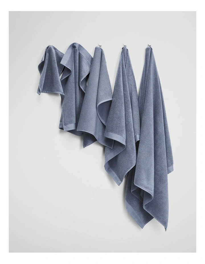 Mara Verified Australian Cotton Bath Sheet in Deep Lake image 3