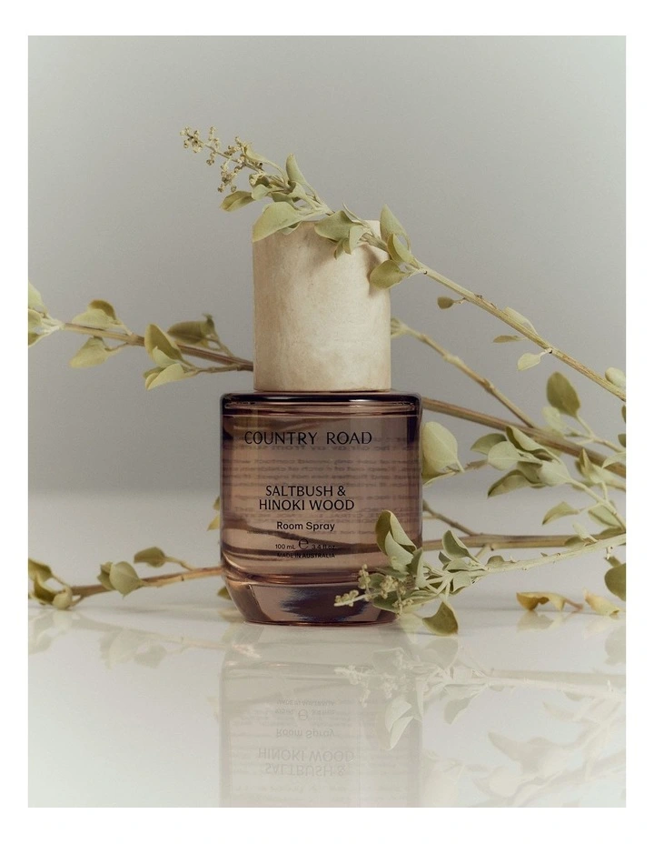 Australian Made Saltbush & Hinoki Wood Room Spray 100ml in Saltbush And Hinokiwood image 2