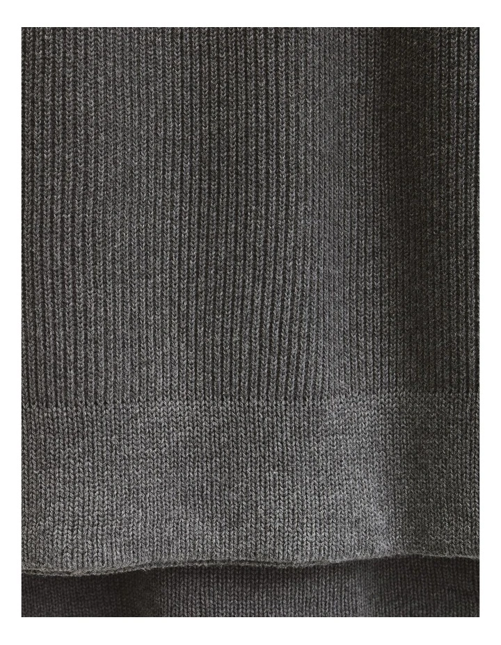 Gard Knit Throw in Charcoal image 3
