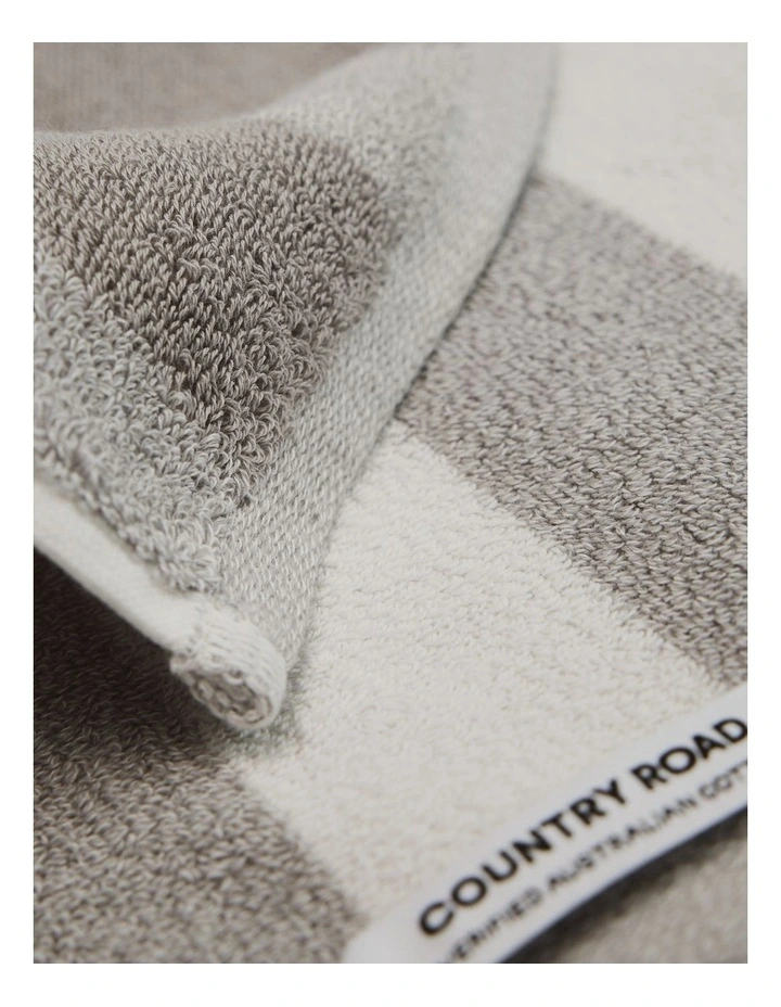 Eve Verified Australian Cotton Face Washer in Grey image 2