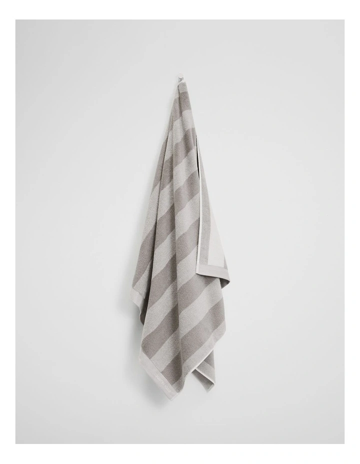 Eve Verified Australian Cotton Bath Sheet in Grey image 1