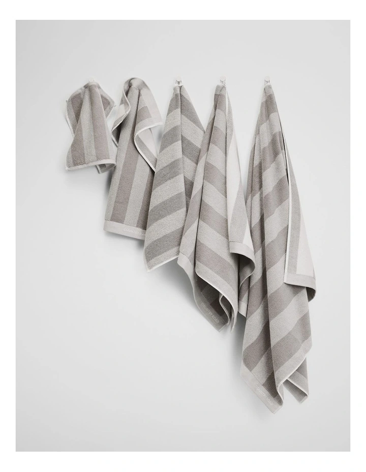 Eve Verified Australian Cotton Bath Sheet in Grey image 3