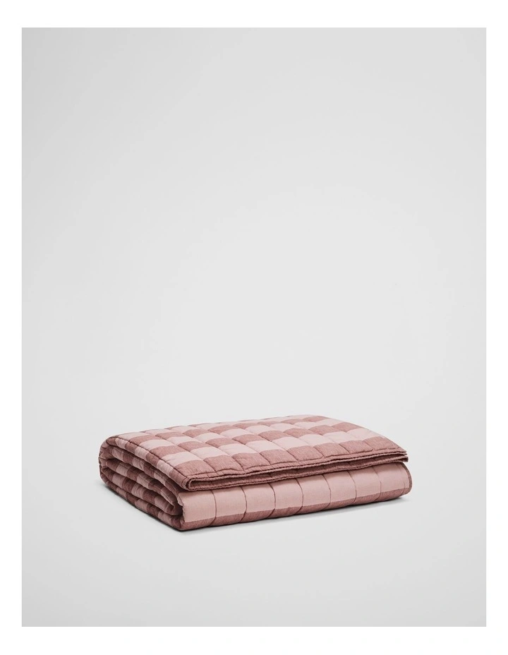Sweeney Quilted Bed Cover in Musk image 1