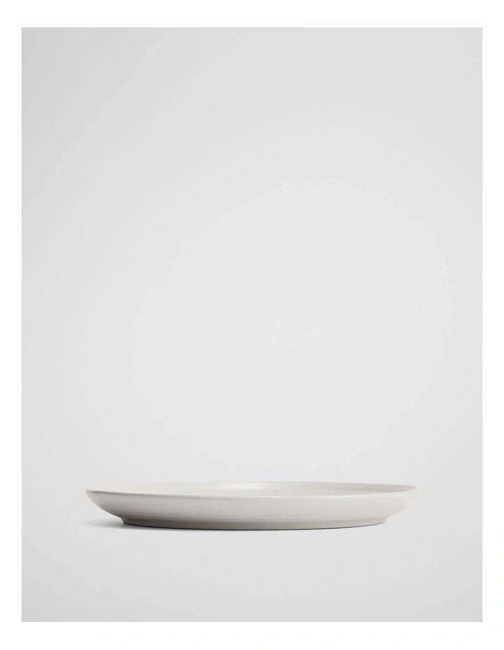 Lia Dinner Plate in Snow image 1