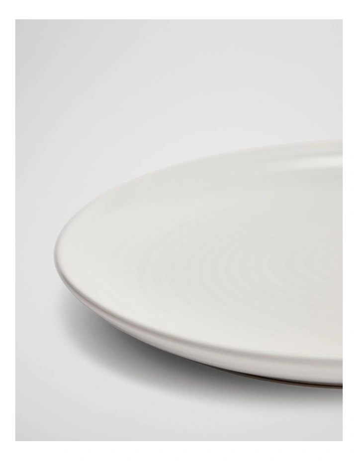 Lia Dinner Plate in Snow image 3