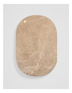 Kew Marble Board in Coffee