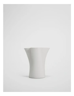 Aria Medium Vase in Snow