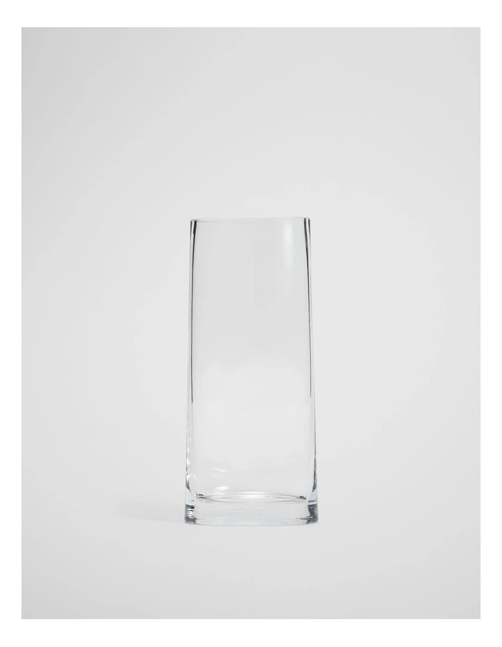 Karli Medium Glass Vase in Clear image 1