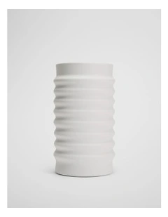 Tori Large Vase in Snow