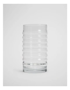 Tori Large Glass Vase in Clear