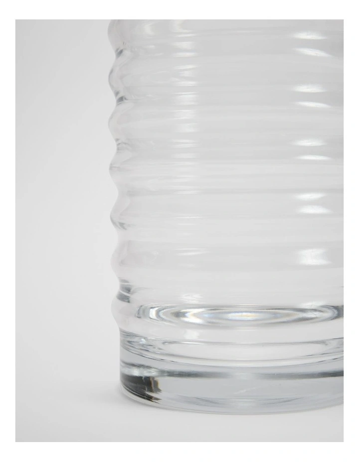 Tori Large Glass Vase in Clear image 2