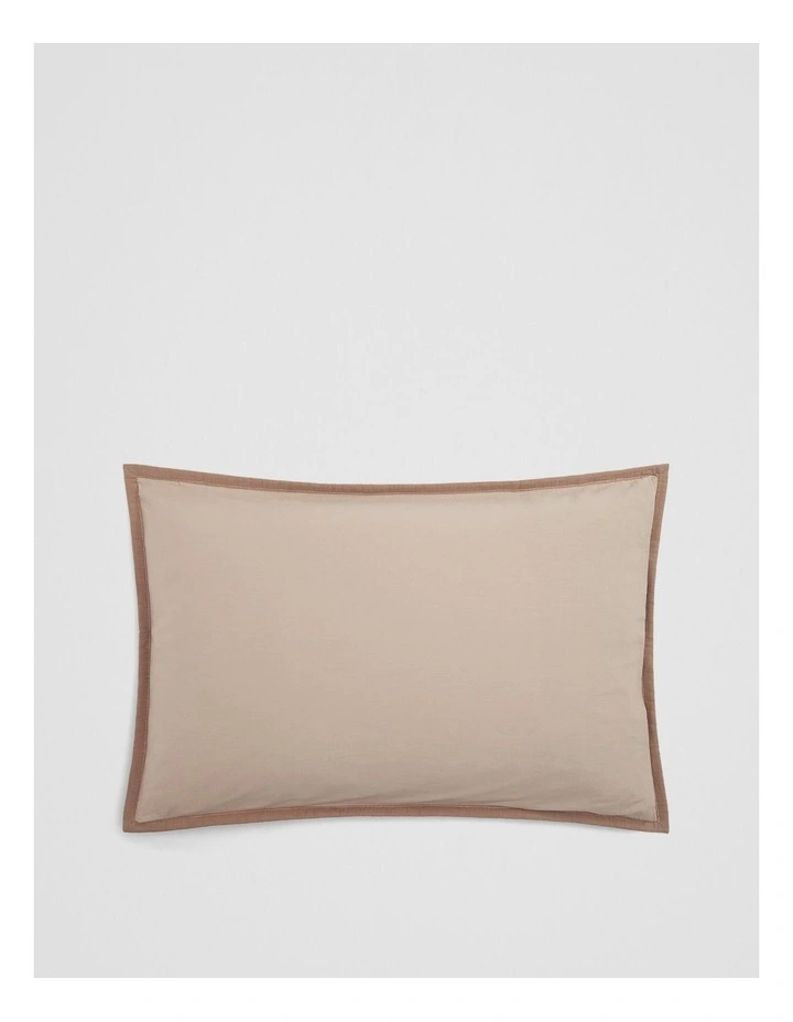 Reuben Australian Cotton Standard Pillowcase Pair in Natural image 4
