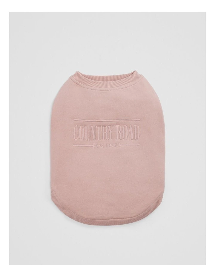 Enzo Australian Cotton Heritage Sweat in Musk image 1
