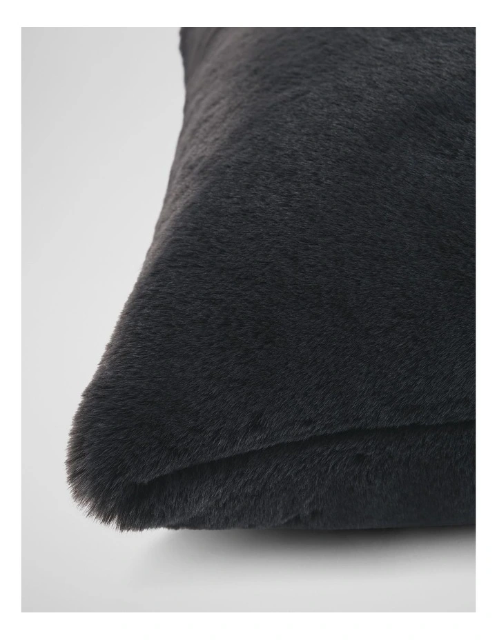 Hailey Recycled Polyester Cushion 55x55 in Charcoal image 2