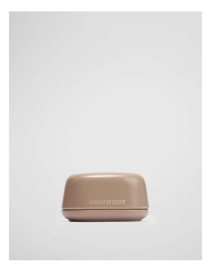 Demm Butter Dish in Sand image 1