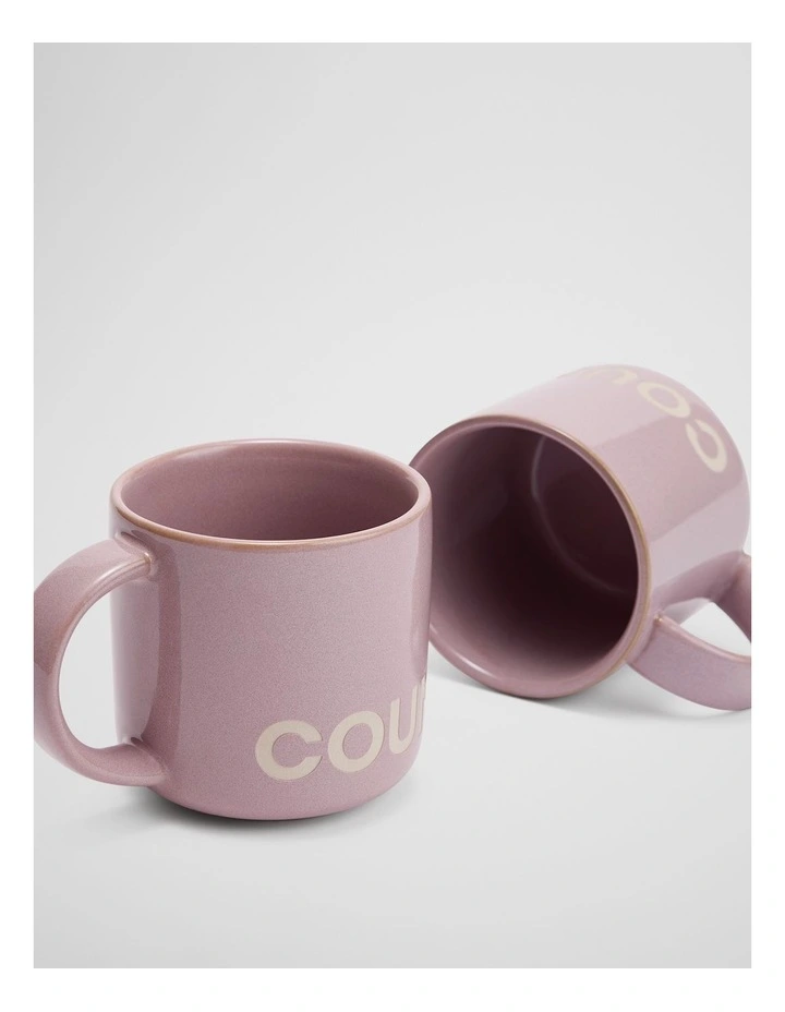 Demm Mug Set Of 2 in Orchid image 2