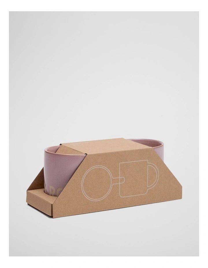 Demm Mug Set Of 2 in Orchid image 3