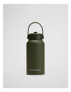 Rein Small Drink Bottle in Dark Olive