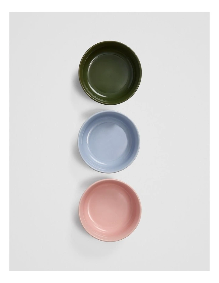 Pyrn Dip Bowl Set Of 3 in Multi image 3
