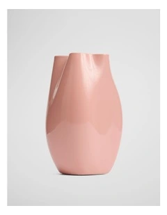 Phoebe Med Vase in Pink Clay