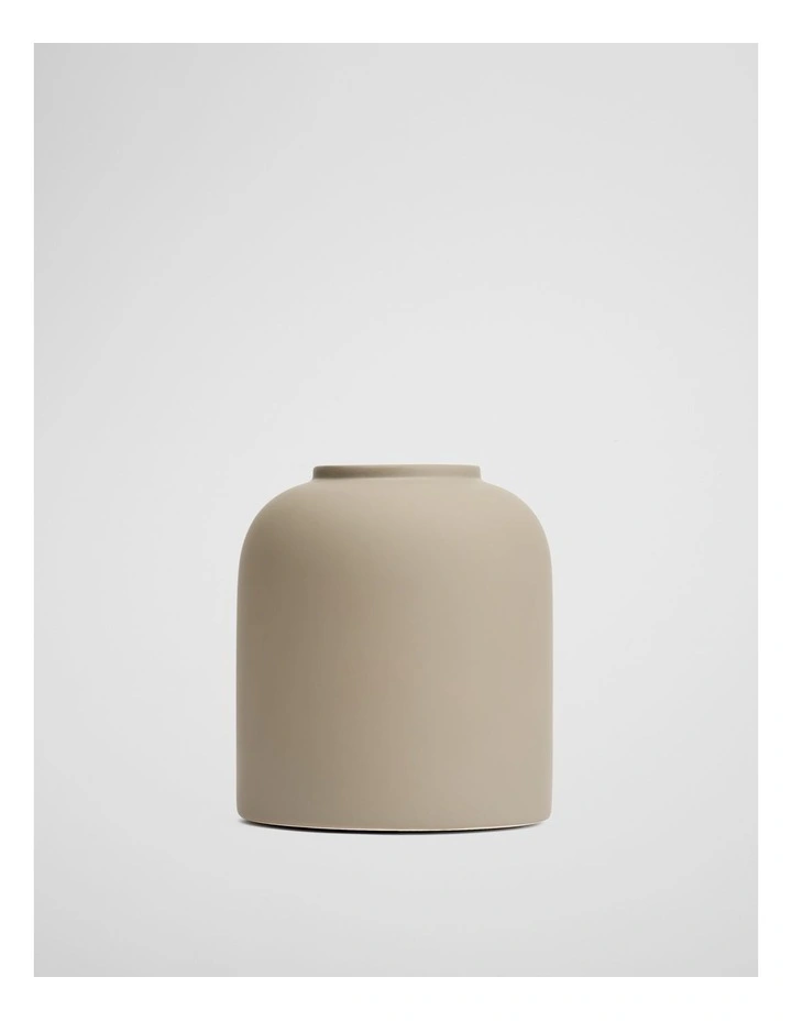 Dom Small Vase in Sand image 1