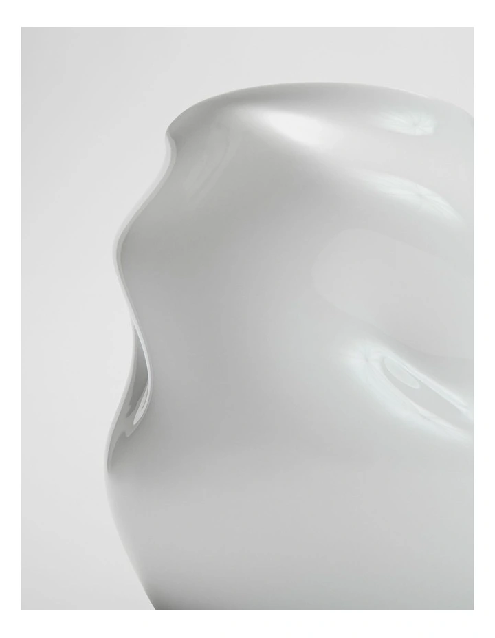 Renee Small Porcelain Vase in Snow image 2
