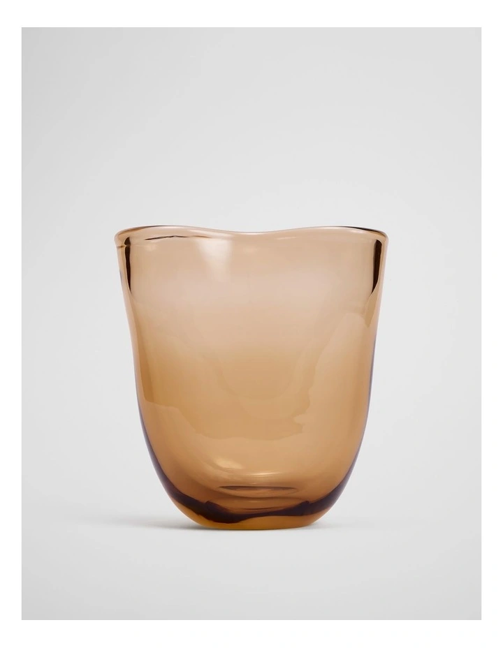 Lina Med Glass Vase in Beige image 1