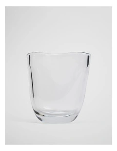Lina Med Glass Vase in Clear