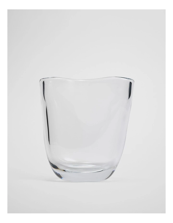Lina Med Glass Vase in Clear image 1