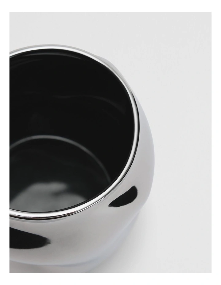 Renee Small Silver Vase in Silver image 2