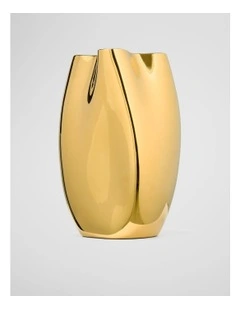 Phoebe Brass Large Vase in Brass