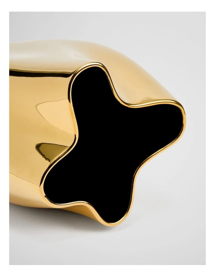 Phoebe Brass Large Vase in Brass image 2