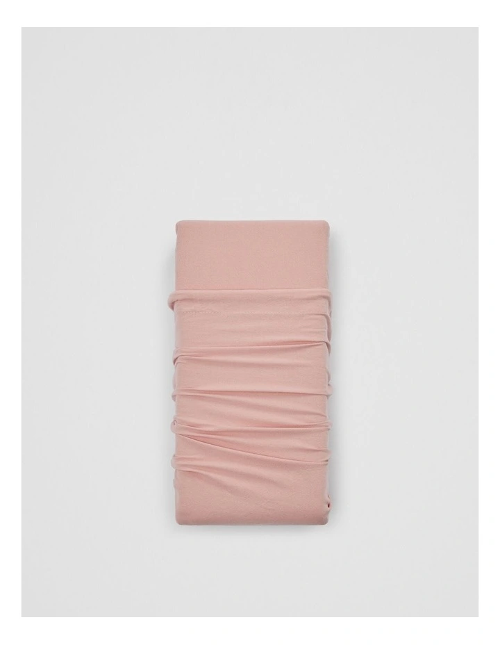 Brae Australian Cotton Queen Fitted Sheet in Pink Clay image 2