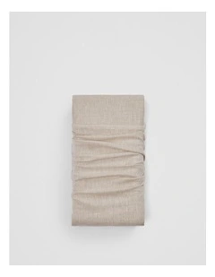 Skye Organically Grown Linen King Fitted Sheet in Natural