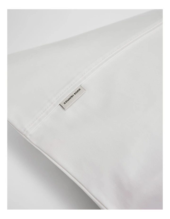Heron Standard Pillowcase Pair in Snow image 2