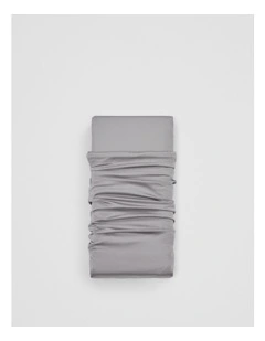 Heron Organically Grown Cotton Queen Flat Sheet in Silver