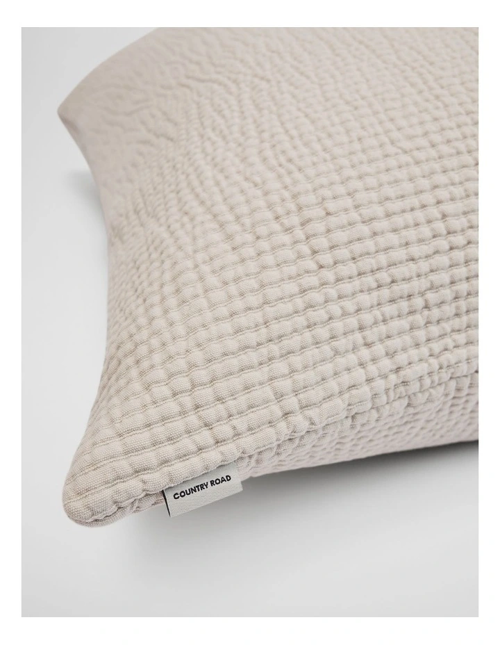 Dakota European Pillowcase in Natural image 2