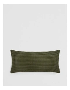 Monti Australian Cotton Cushion 40x75 in Dark Olive