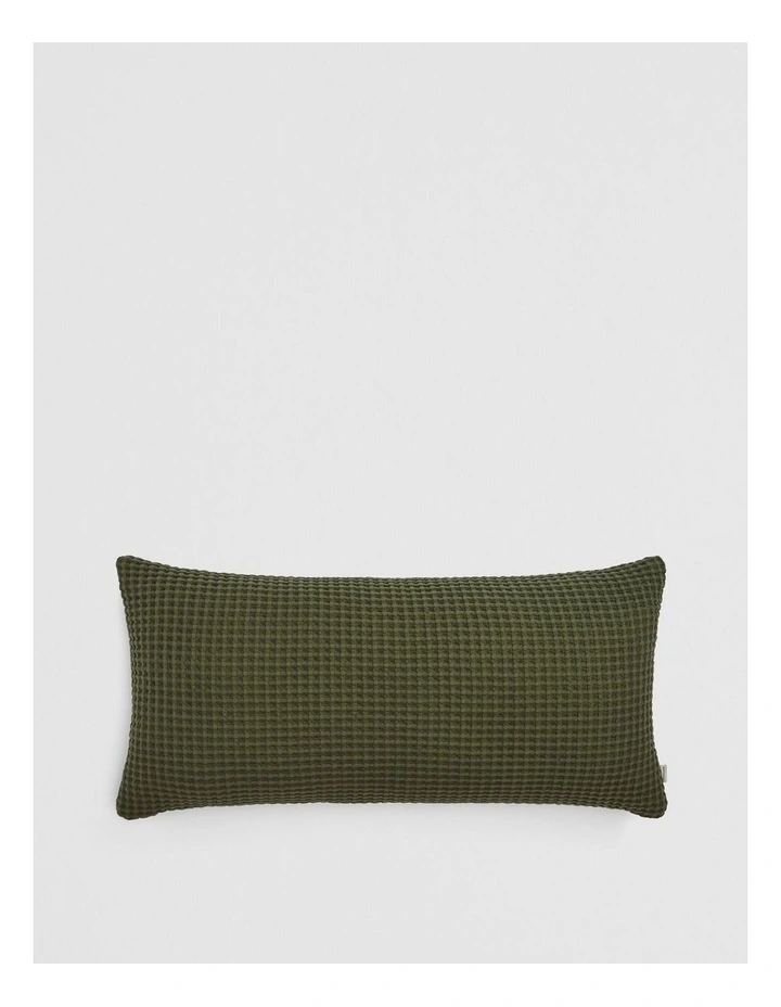 Monti Australian Cotton Cushion 40x75 in Dark Olive image 1