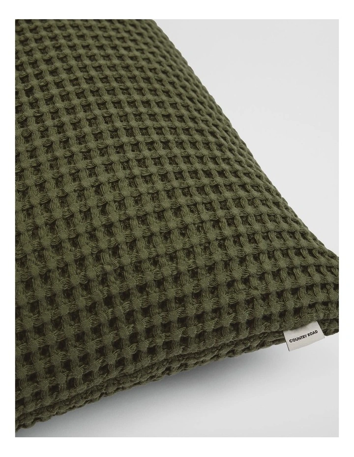 Monti Australian Cotton Cushion 40x75 in Dark Olive image 2