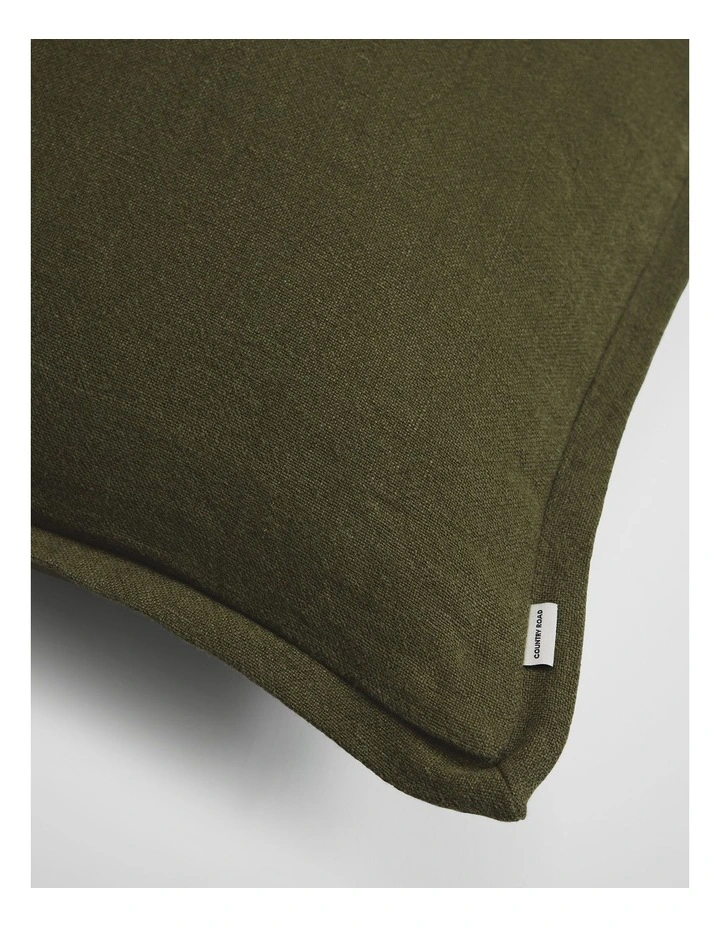 Grove Cushion 60x60 in Dark Olive image 3