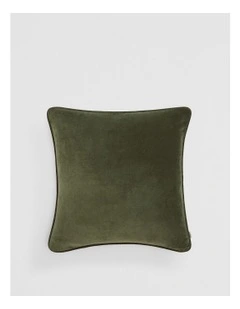 Camille Cushion 55x55 in Dark Olive