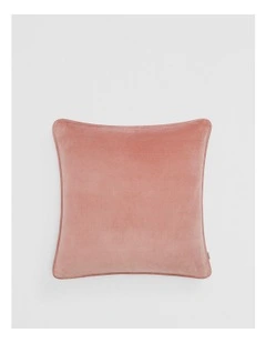 Camille Cushion 55x55 in Pink Clay