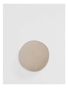 Camille Round Cushion 40x40x6 in Natural
